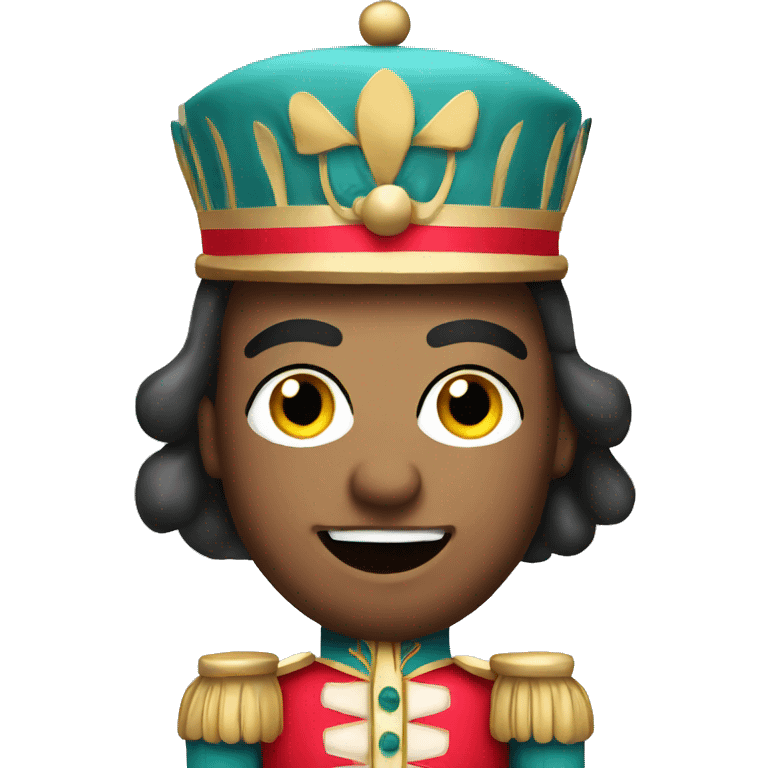 Cute nutcracker emoji