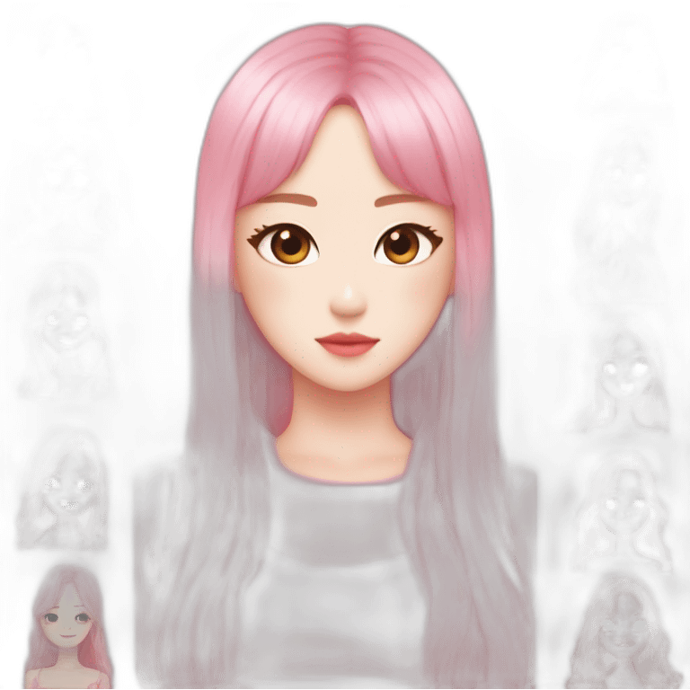 blackpink-lisa-rosé-jennie-jisoo emoji