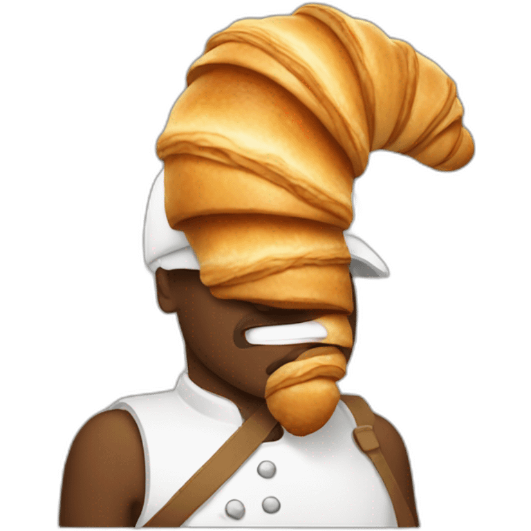 racist croissant emoji