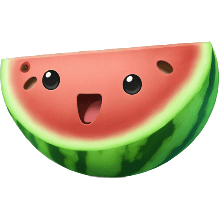 Watermelon goo emoji