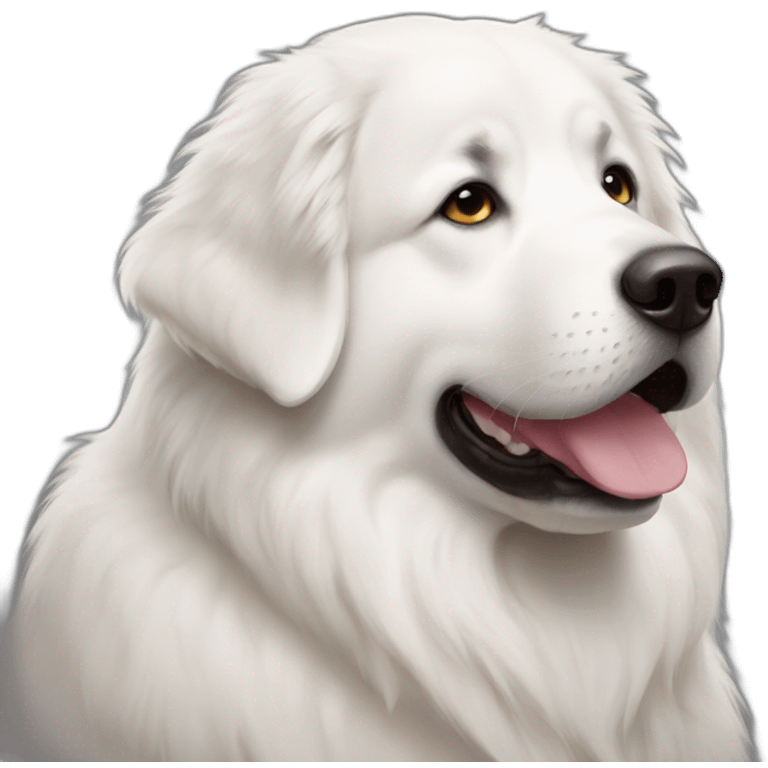 down syndrome great pyrenees emoji