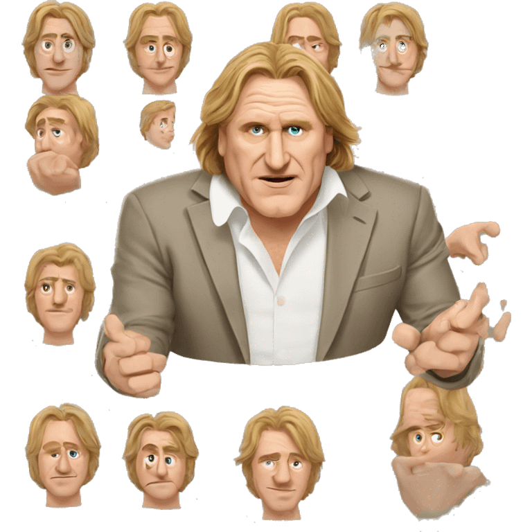 Gerard Depardieu emoji