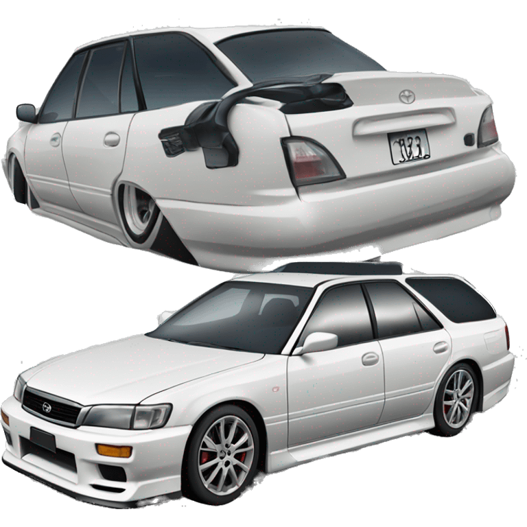 Car Toyota chaser jzx 100 tourer v  emoji