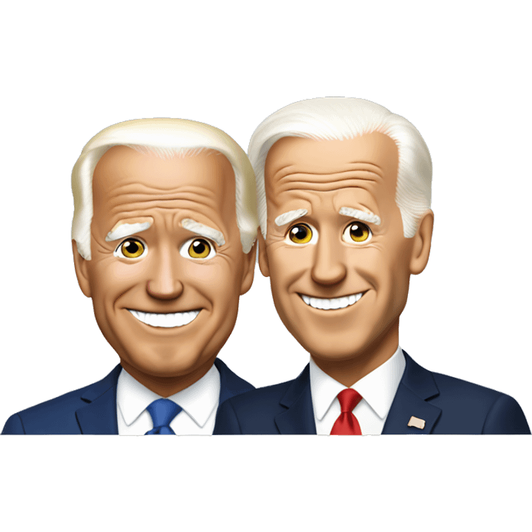 biden and trump emoji