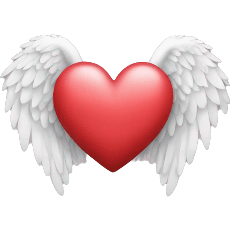 heart with angel wings emoji