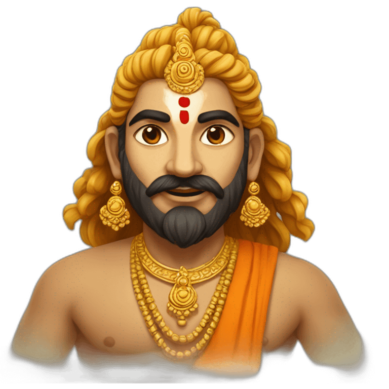 Bhagwa dwaj emoji