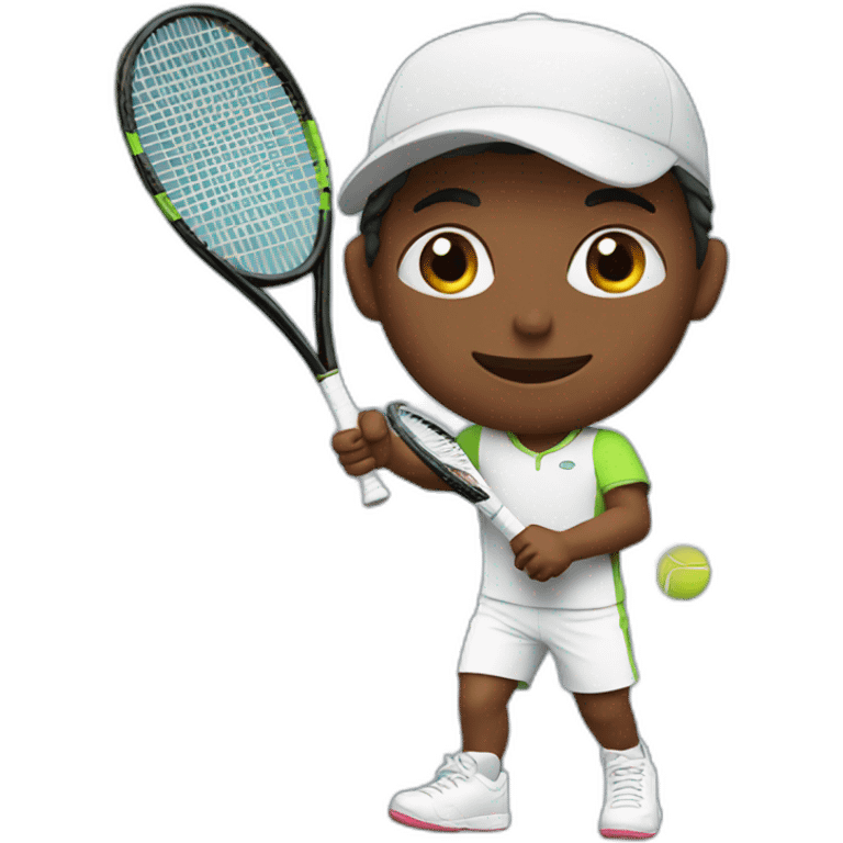 Tennis player emoji