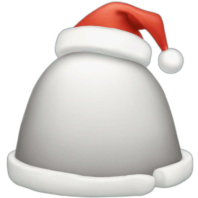 igloo santa hat emoji