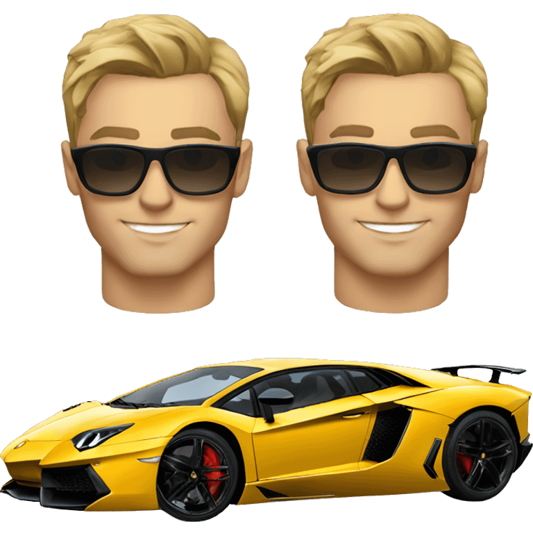 Lamborghini Aventador  emoji