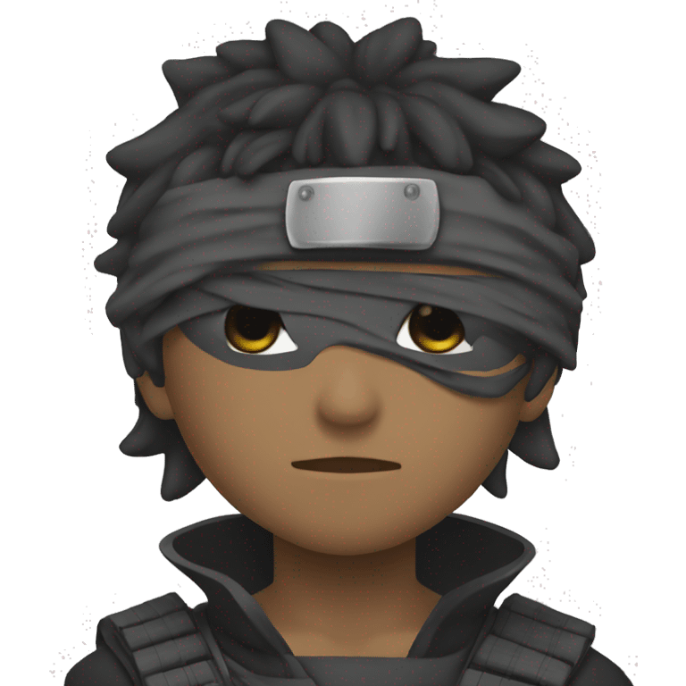 Cool ninja anime emoji