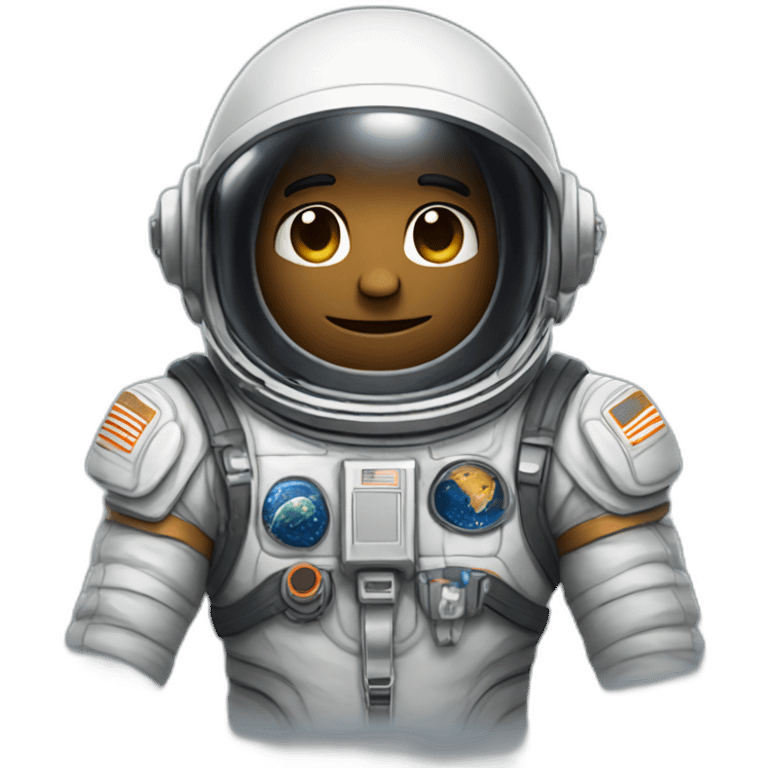 Astronaut of among us emoji