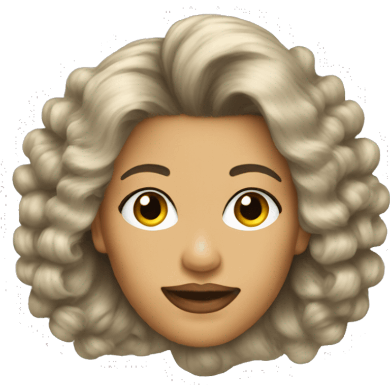 80s hairstylist  emoji