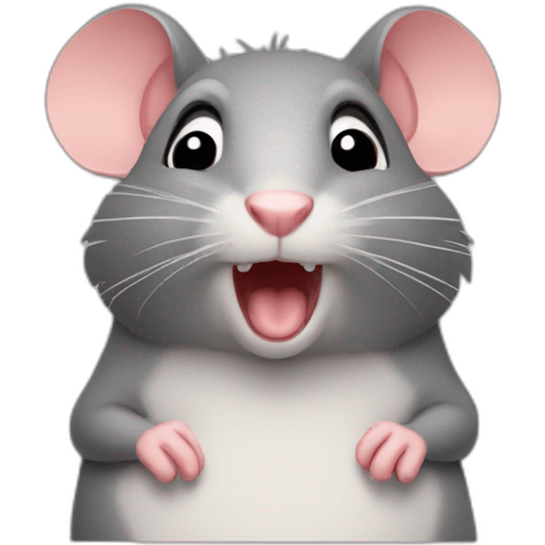 rat saying no emoji