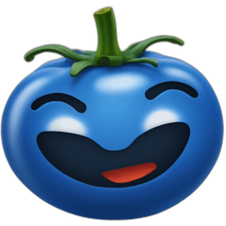 tomate bleue emoji