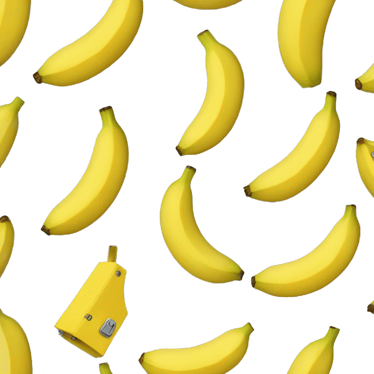 Banana locked  emoji