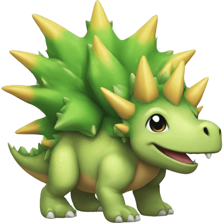 cute stegosaurus pokemon emoji