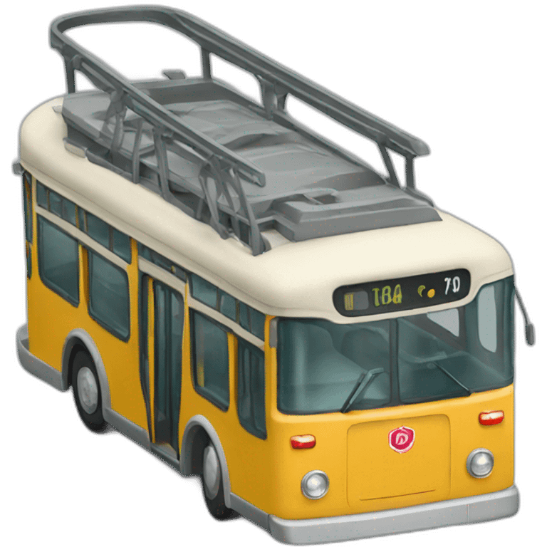 trolleybus emoji