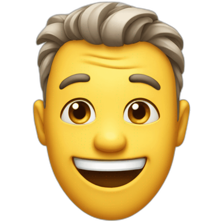 a mischievous, winking character with a whimsical expression emoji