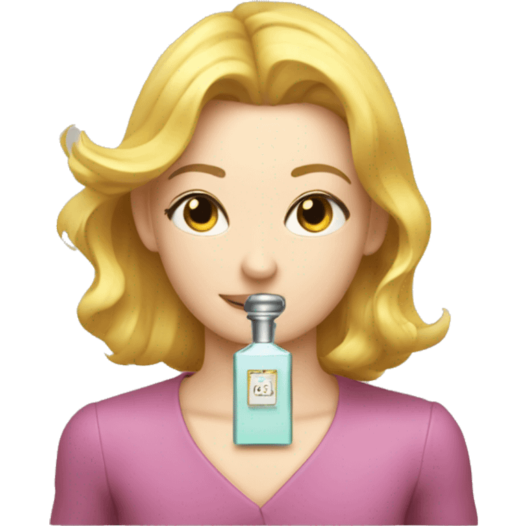 experiment with perfume (design texture feeling), no emoji emoji