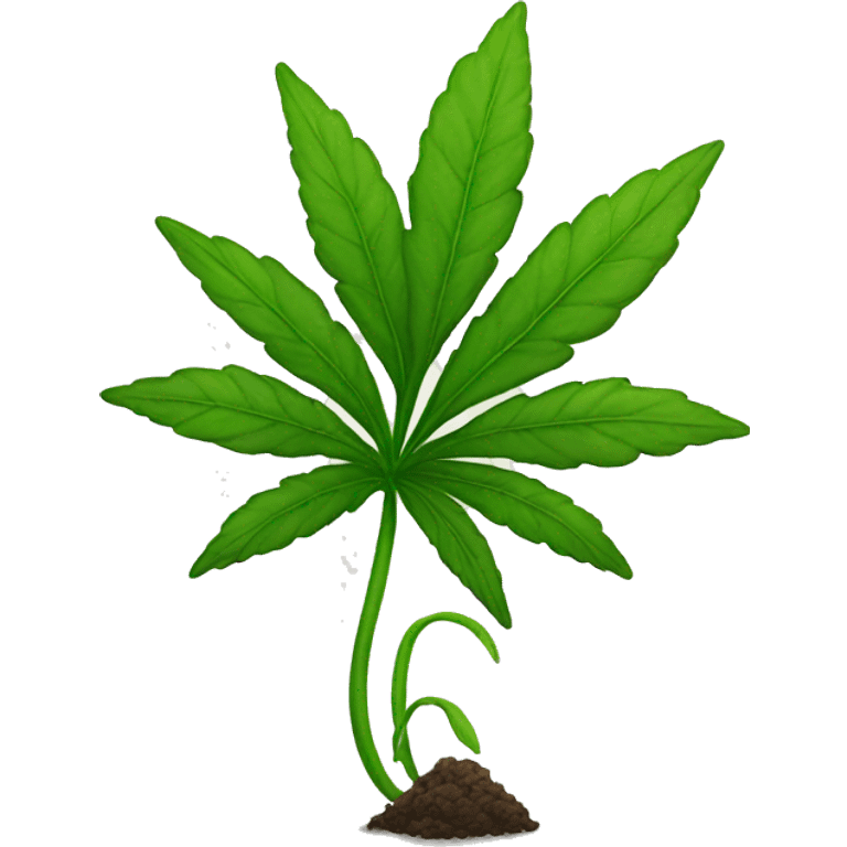 Weed plant emoji