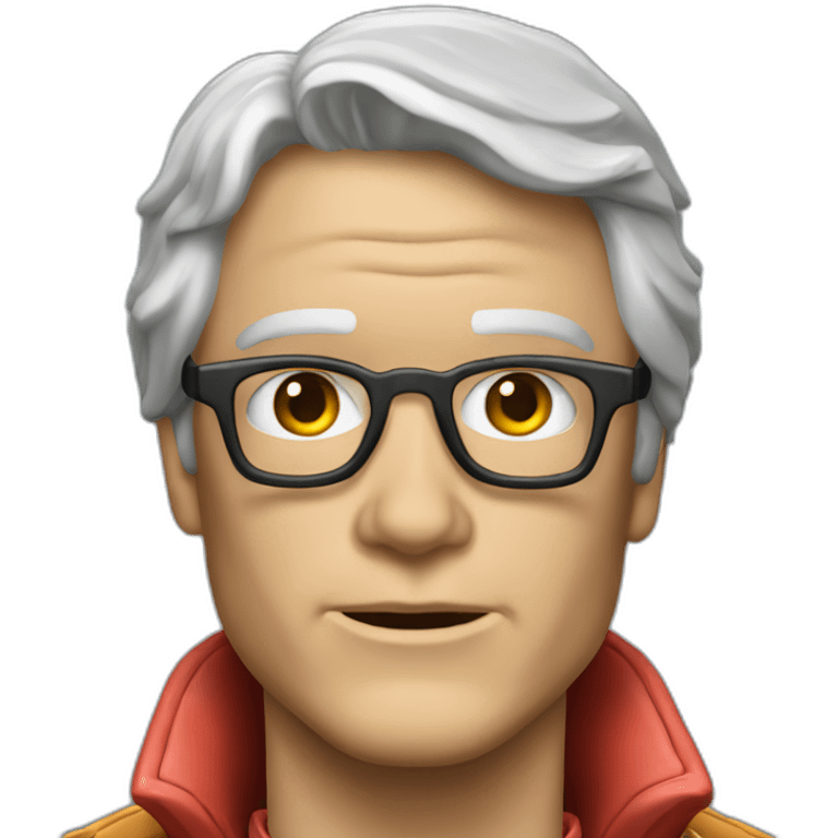 Marty McFly（Back To Future) emoji