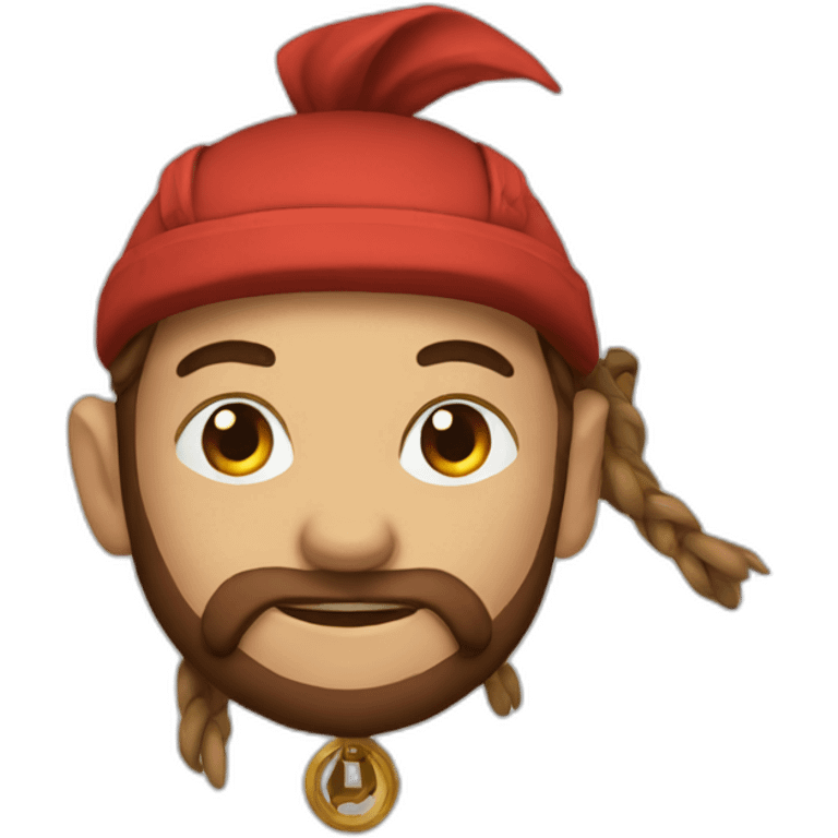 red compass adventure emoji