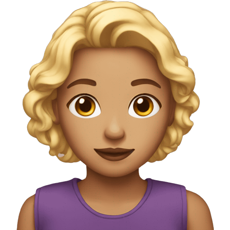 star young women emoji