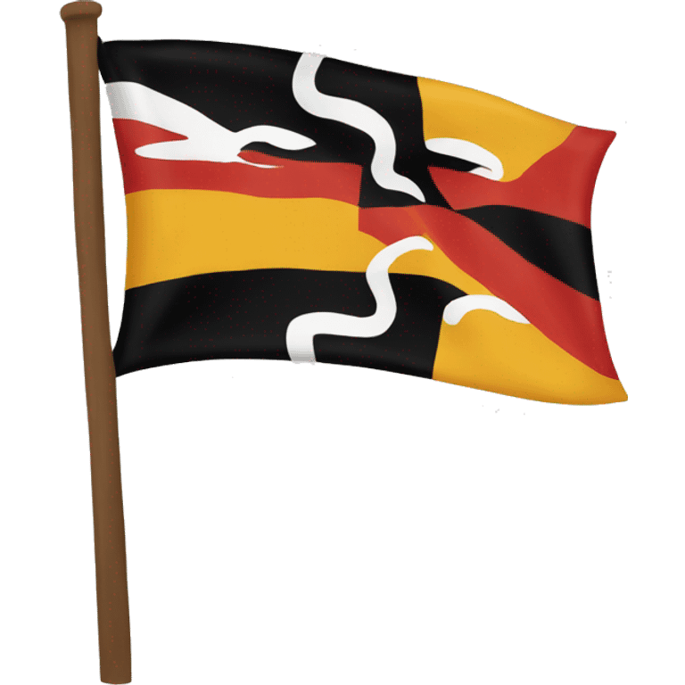 Aboriginal flag emoji