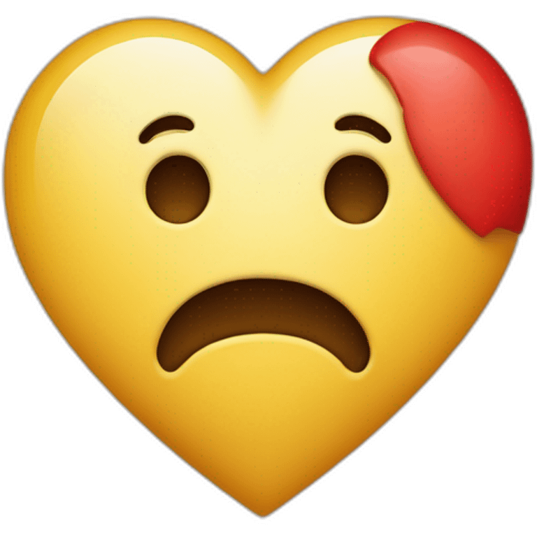 Un y emoji con cara de corazon agarrando la palabra payola emoji