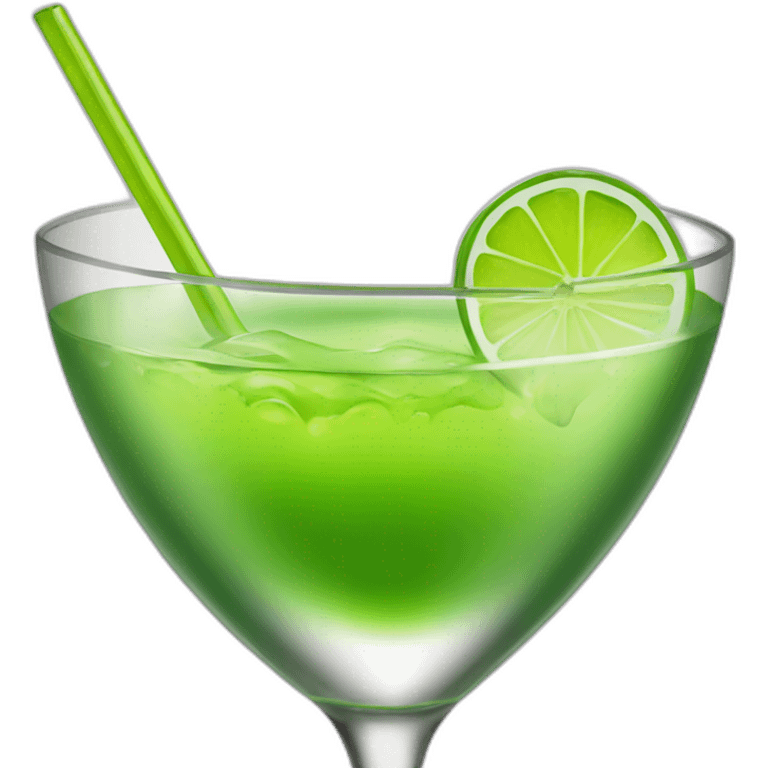 cocktail chartreuse verte emoji