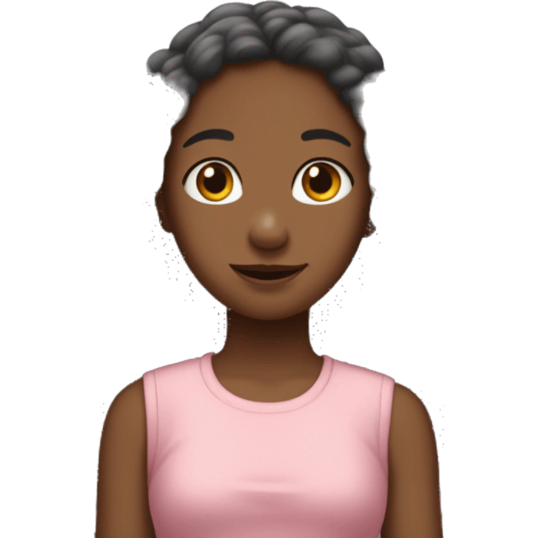 Un emoji d'une fille qui crie le nom " Khalil" emoji