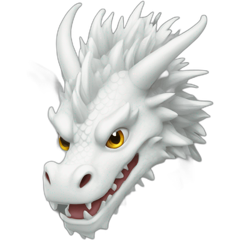 white dragon emoji