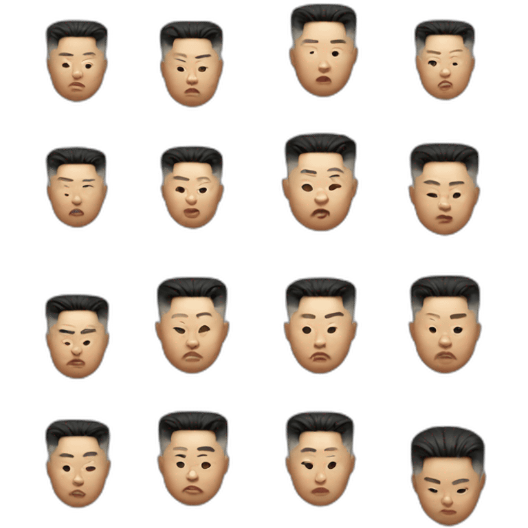 Kim Jong un emoji