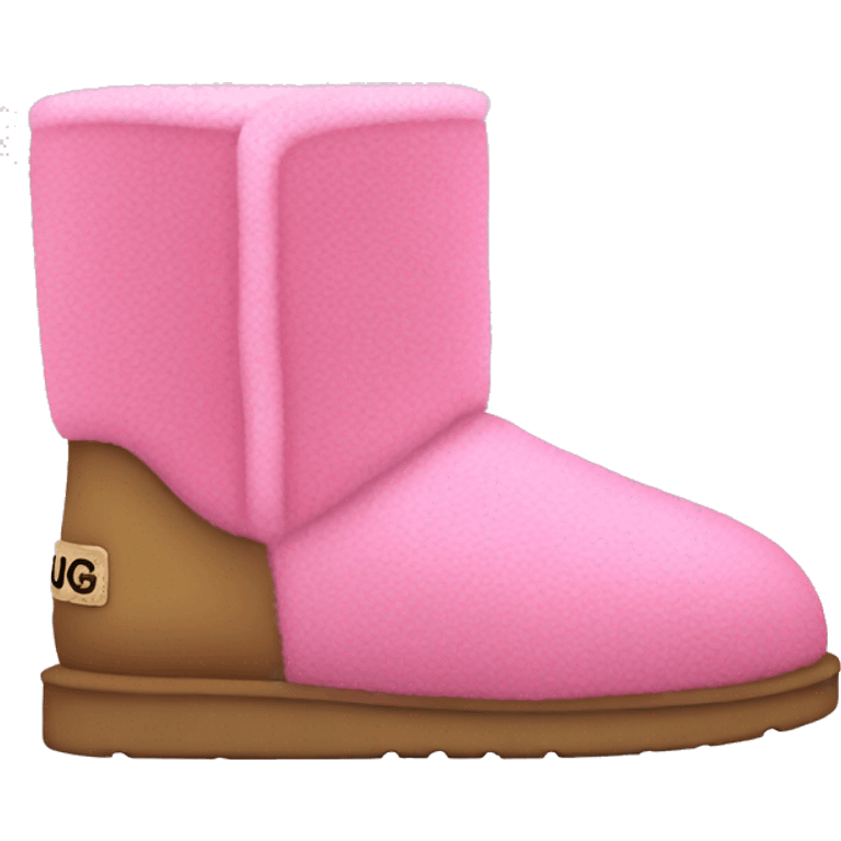 Pink UGG slippers emoji