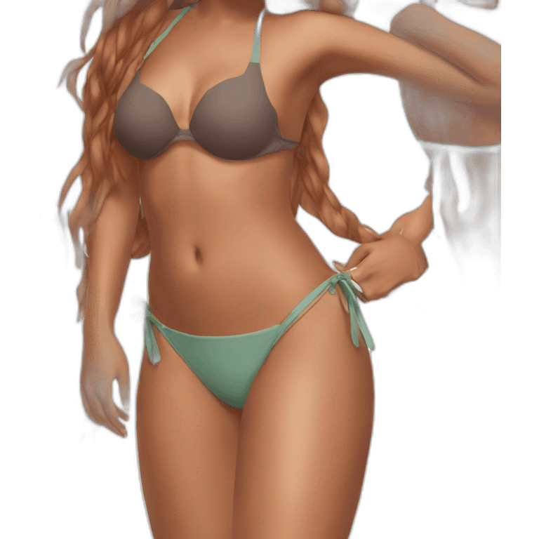 Rihanna bikini emoji