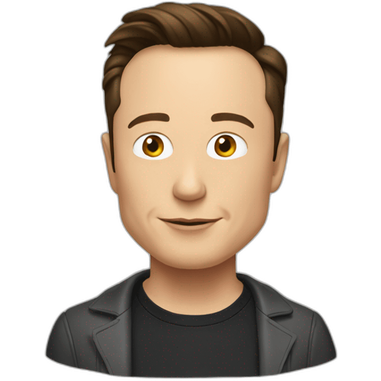 Elon Musk emoji