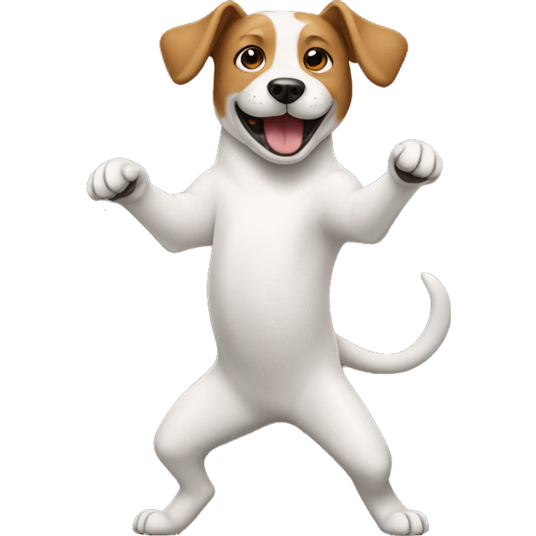 dog dancing  emoji