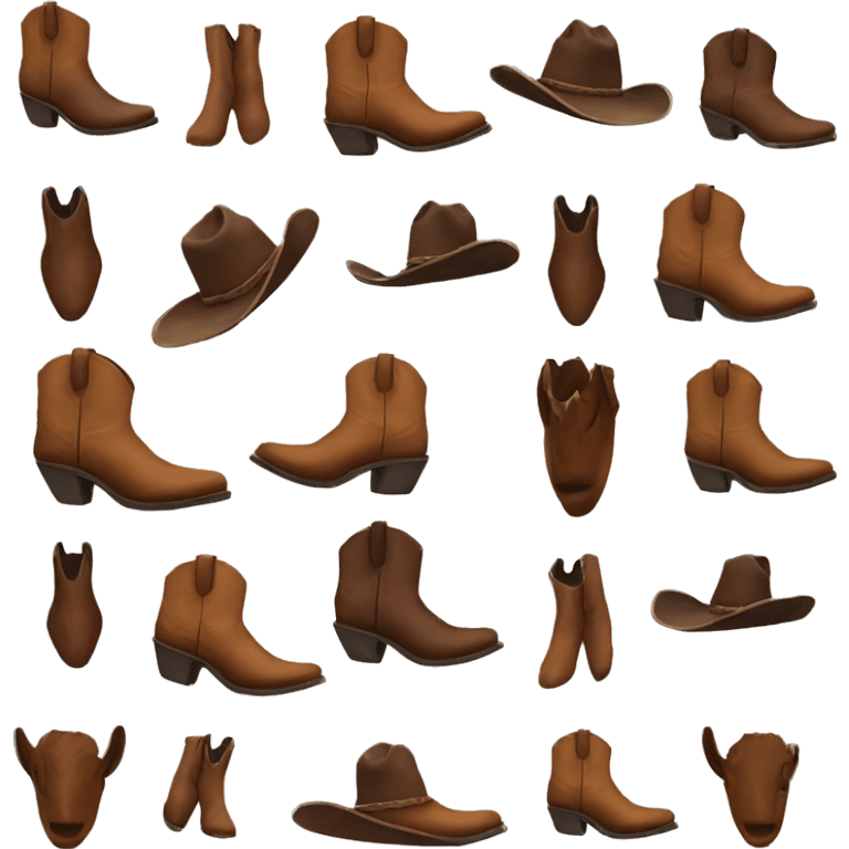 Cowboy boots  emoji