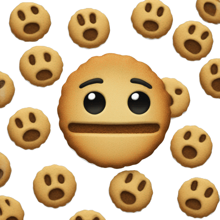 emoji with cookie emoji