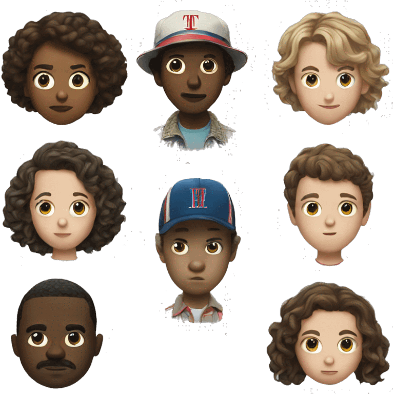 Stranger things emoji