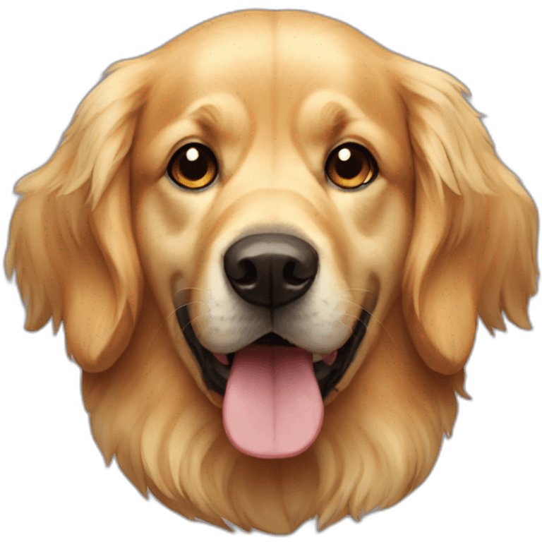 halloween golden retriver emoji