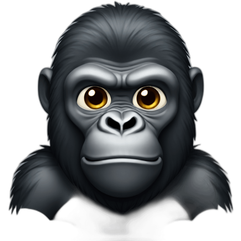 Human gorilla emoji