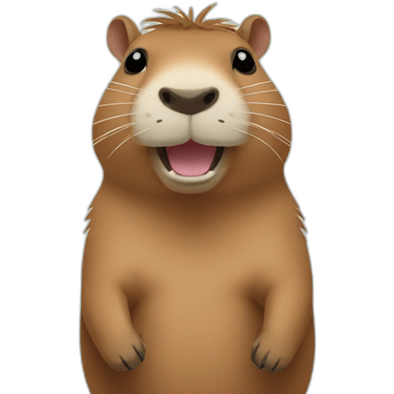 Thumbs up capybara emoji