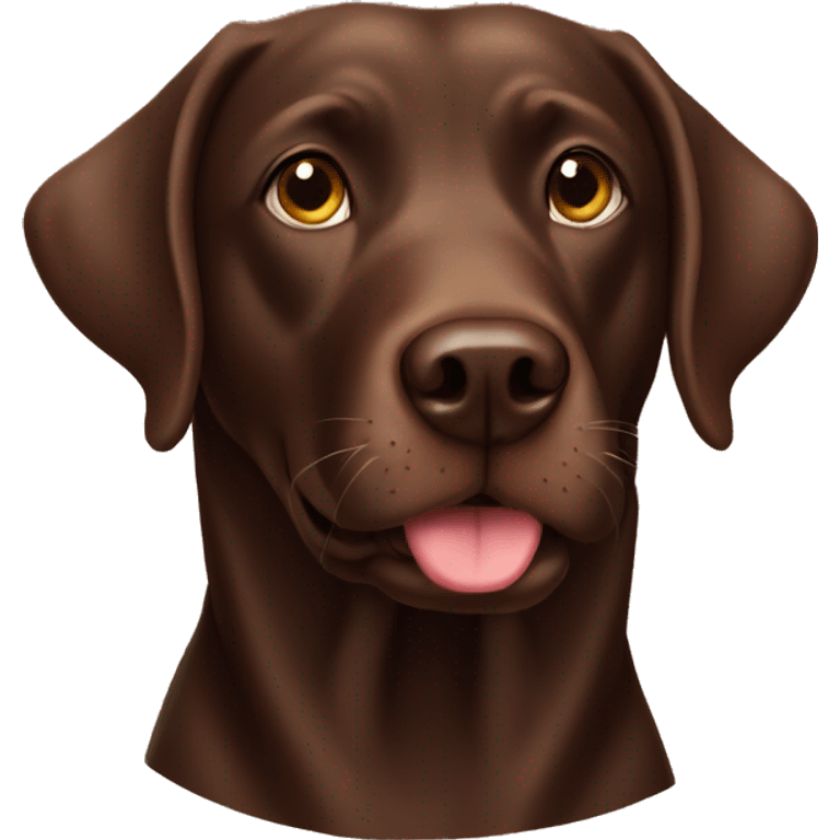 chocolate lab emoji