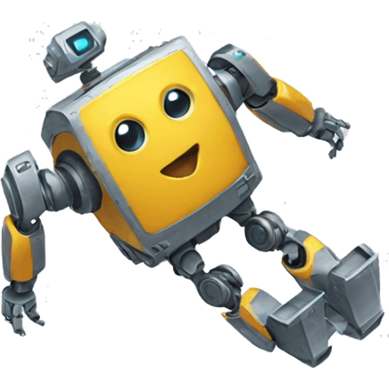 falling-robot emoji