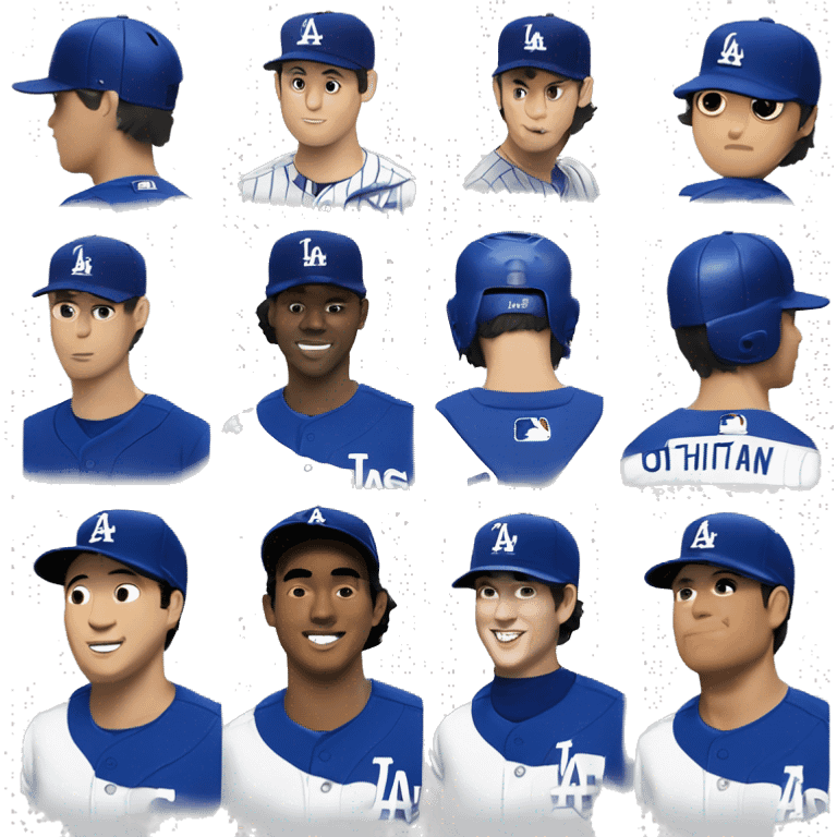 Shohei Ohtani dodgers emoji