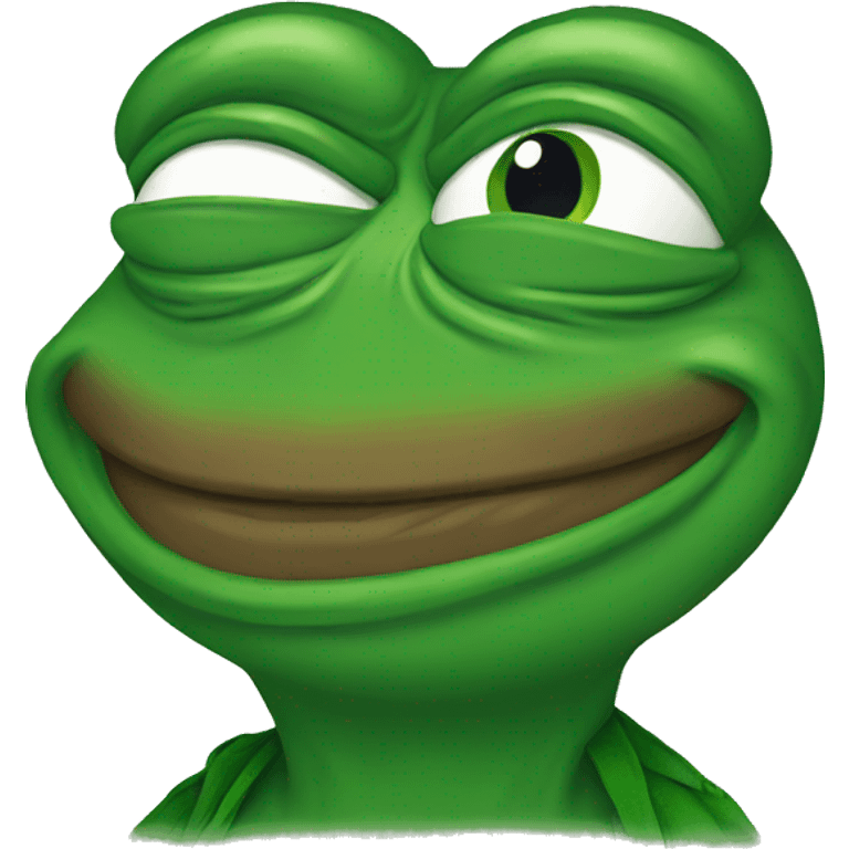 Pepe the frog emoji