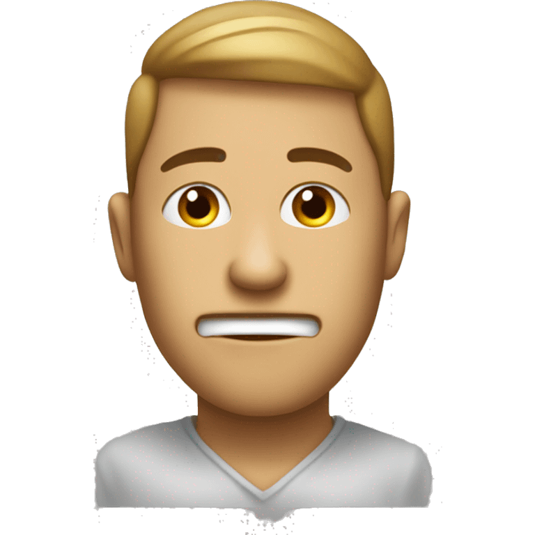 The emoji should feature a person with a shushing face (finger to lips) inside a semi-transparent, pointed cone to signify privacy and secrecy. emoji