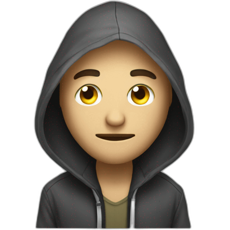 Hacker man emoji