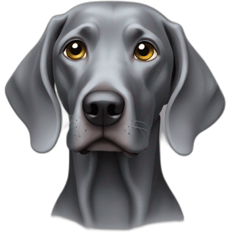 Dark-grey-Weimaraner emoji